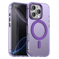 Matte Candy Magnetic Wireless Charging Transparent Case for iPhone 16 14 13 12 11 15 Pro Max Plus For Magsafe Shockproof Cover