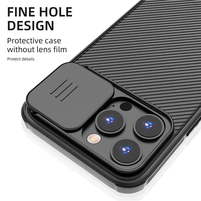 Slide Camera Lens Protection For Magsafe Magnetic Wireless Charging Case For iPhone 13 14 15 16 Pro Max Plus Soft Silicone Cover