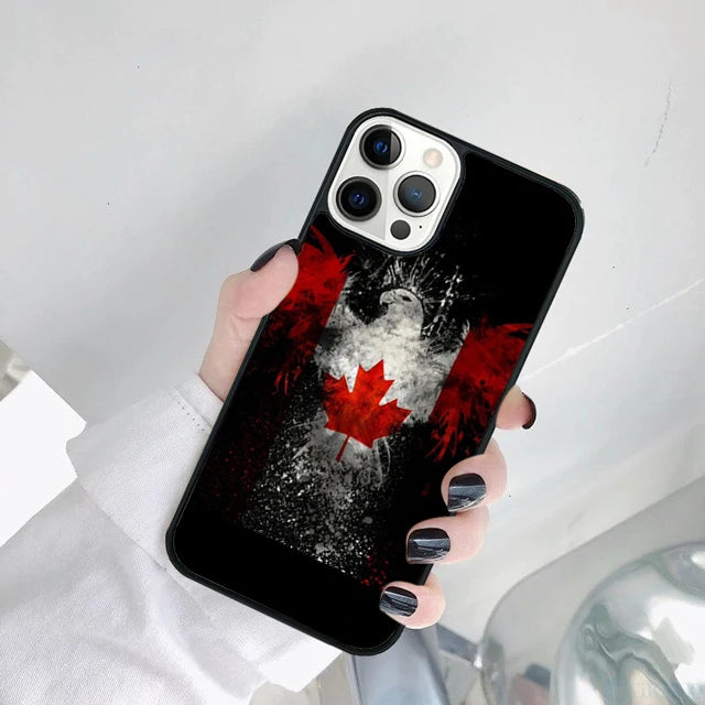 Canada flag Phone Case Cover For iPhone 17 Air 15 Pro MAX 16 Plus 14 11 12 13 Coque