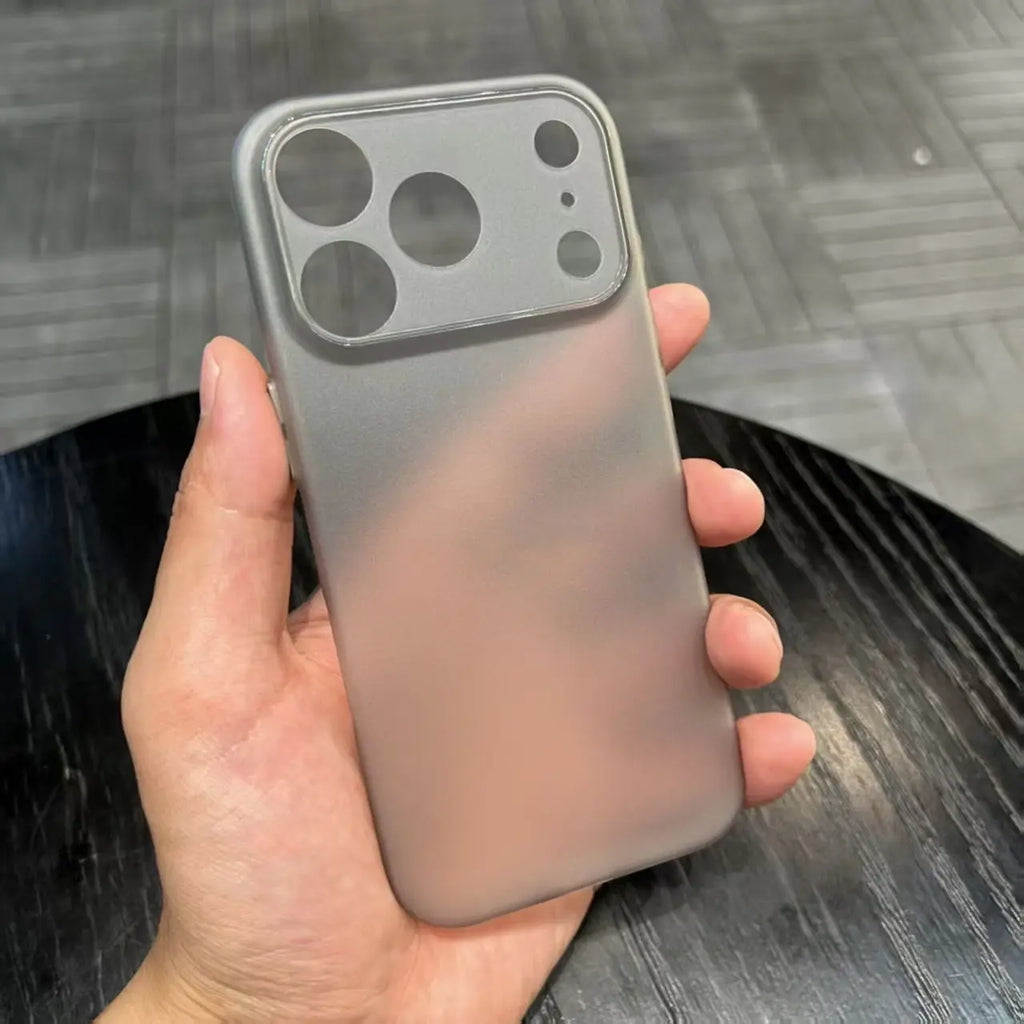 Plain Ultra Thin PP Phone Case For Apple iphone 17 Pro Max 1Slim Case iphone 17 16 15 14 13 mini 12 11 Pro Max 17Air Case
