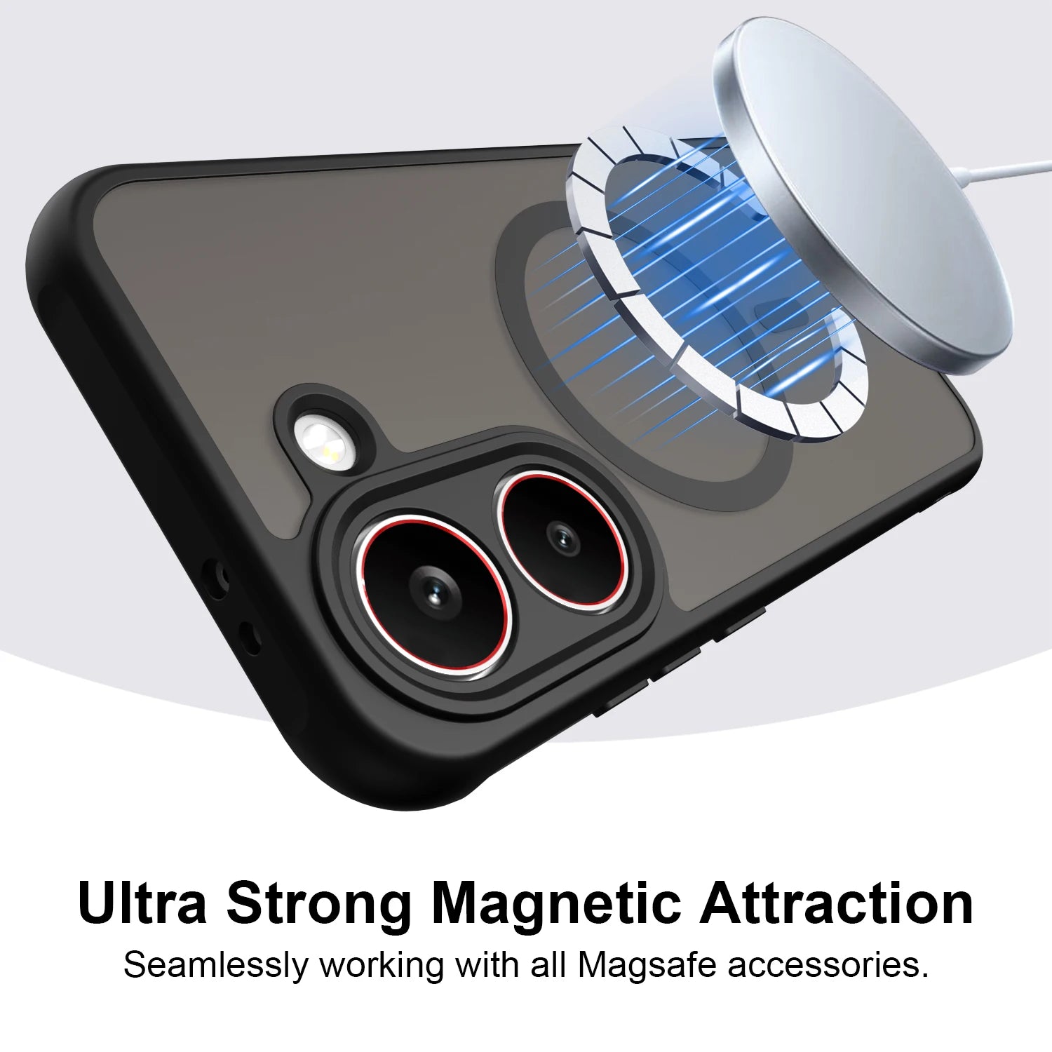Case For Xiaomi Poco X8 Pro Max M8 Pro Coque Matte Translucent For Magsafe Magnetic Shockproof Cover For Redmi Note15 Pro Plus