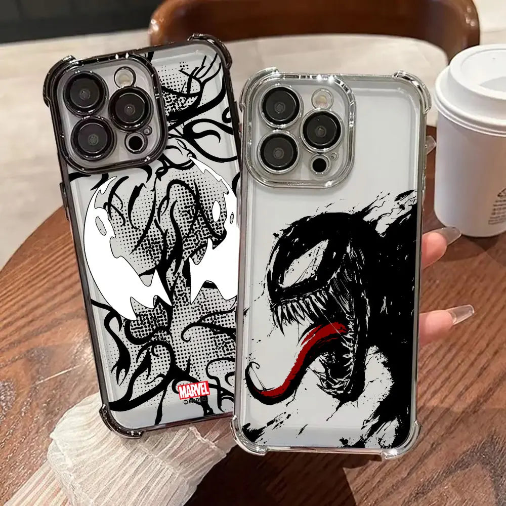 Marvel Venom Logo Phone Case For Xiaomi Poco X8 Pro Max Cases X5 X6 X7 F4 F5 F7 Pro F8 Ultra M7 X8Pro Silicone Protective Cover