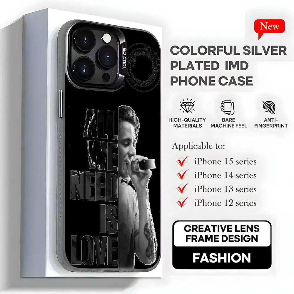pay tribute C-Canserbero Singer Star Phone Case Phone Case for iPhone 11-16 Pro Max Colorful Anti Slip Anti Fingerprint Plating