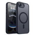 Luxury Semi Transparent For Magsafe Magnetic Phone Case For iPhone 17E 17 16E 16 15  Pro Max Frosted Hard Shockproof Back Cover