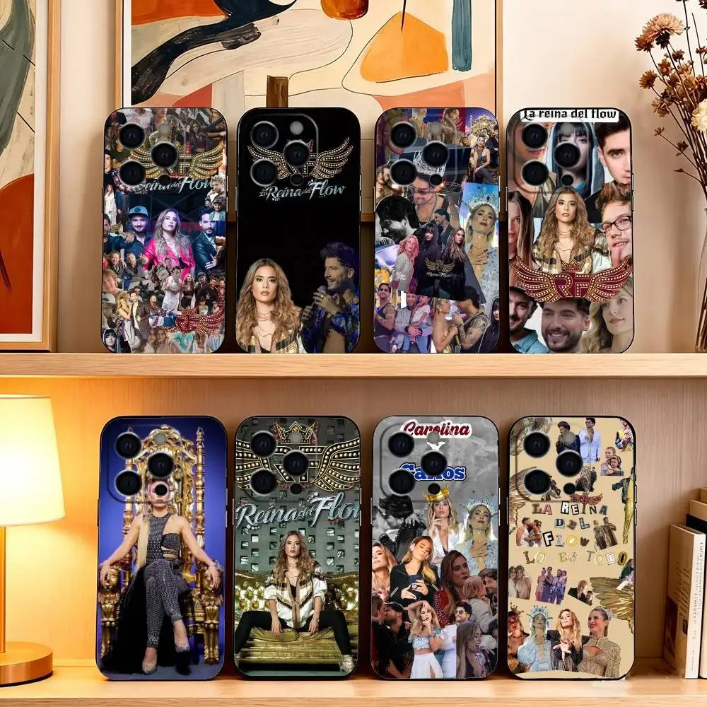 Queen of Flow La R-Reina Del Flow-ES  Phone Case For iPhone 17, 16,15,14,13,12,11 Plus,Pro Max, Others Soft Black Cover