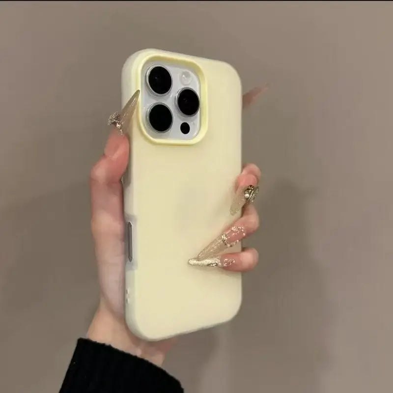 Soft Matte Candy Transparent Silicone Phone Case For iPhone 17 16 15 14 13 12 11 Pro Max XS XR X 7 8 Plus Shockproof Back Cover