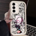 Marvel Spiderman Gwen Ironman Fundas For Samsung Galaxy S26 S25 S24 S23 S22 Plus S21 Ultra S20 FE Case S26Ultra Phone Back Cover