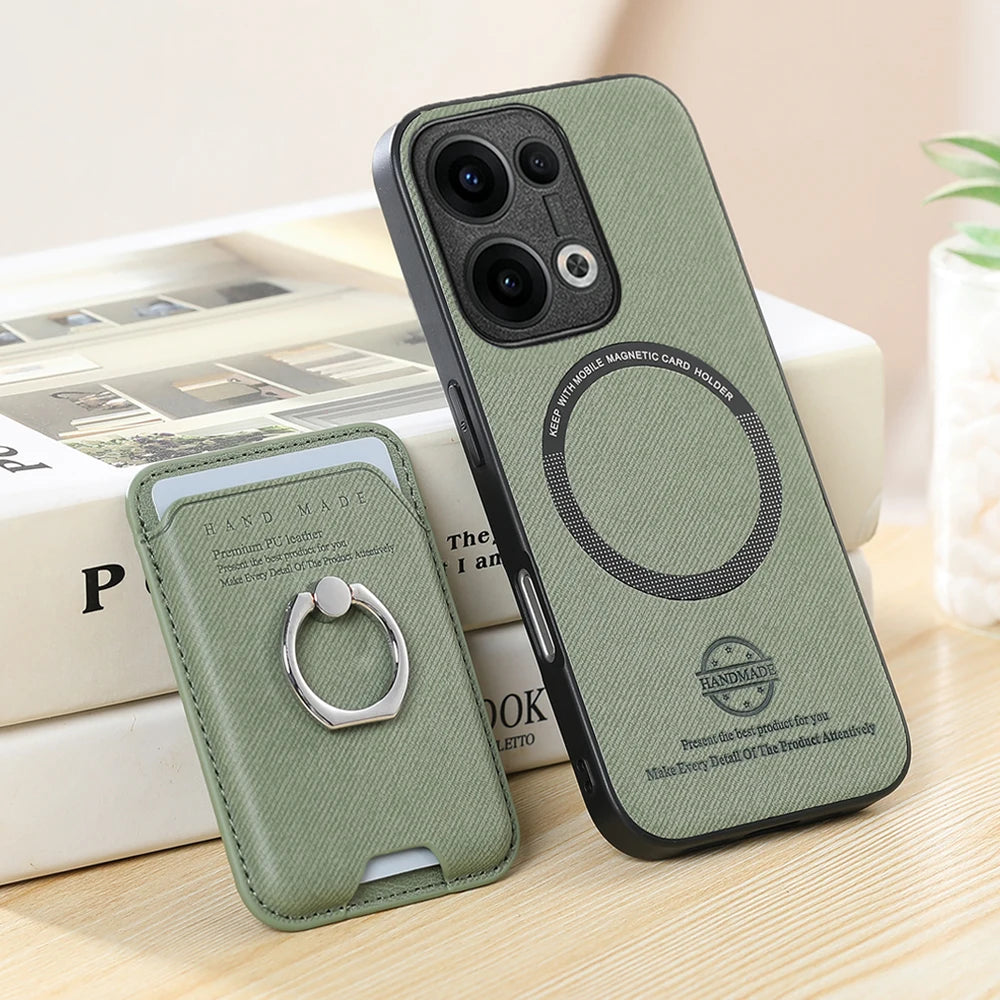 G56 G85 G84 G54 G15 G86 Power 5G Luxury Case 2IN1 Magnet Card Capa for Motorola Moto G06 G66J G75 G35 G05 G14 G24 G13 G23 Funda