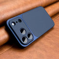 Luxury Retro Matte Phone Case for iPhone 17 16 15 Pro Max 17Pro 16Pro Camera Protection Cases for iPhone 14 13 17 Pro Max Cover