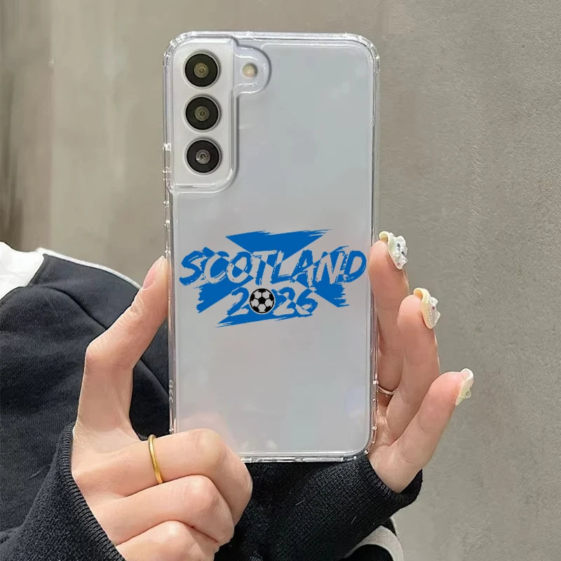 Scotland Football Champion 2026 Phone Case For Samsung Galaxy S26 S25 S24 Plus S23 FE S22 S21 S20 Ultra 5G S10 Soft Clear Cover