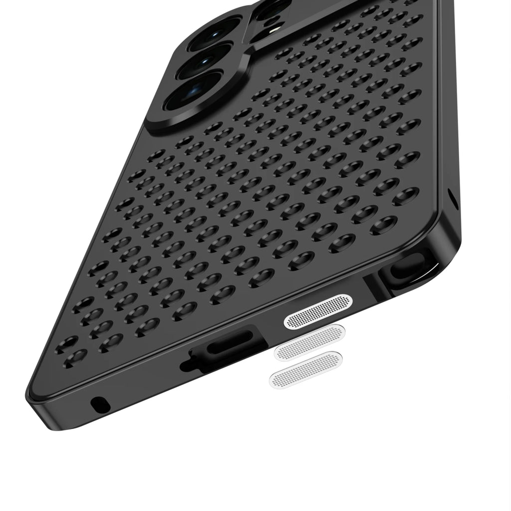 Heat dissipation Aluminum metal Case for Samsung Galaxy S26 ultra S25 ultra S24 ultra Camera protect Anti-fall Shockproof Cover