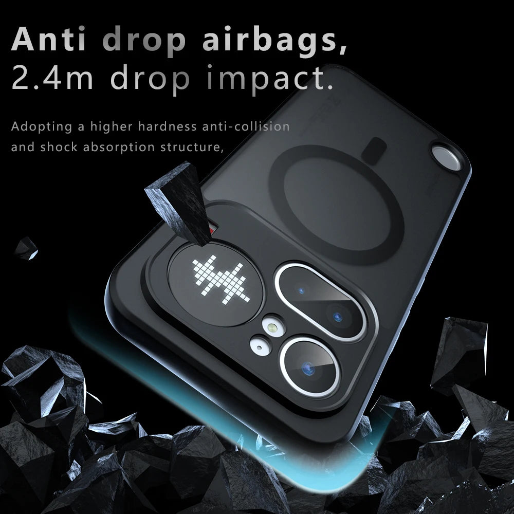 For Magsafe Magnetic Wireless Charging Case For Nothing Phone 4A Pro NothingPhone4A NothingPhone4APro Shockproof Back Coque
