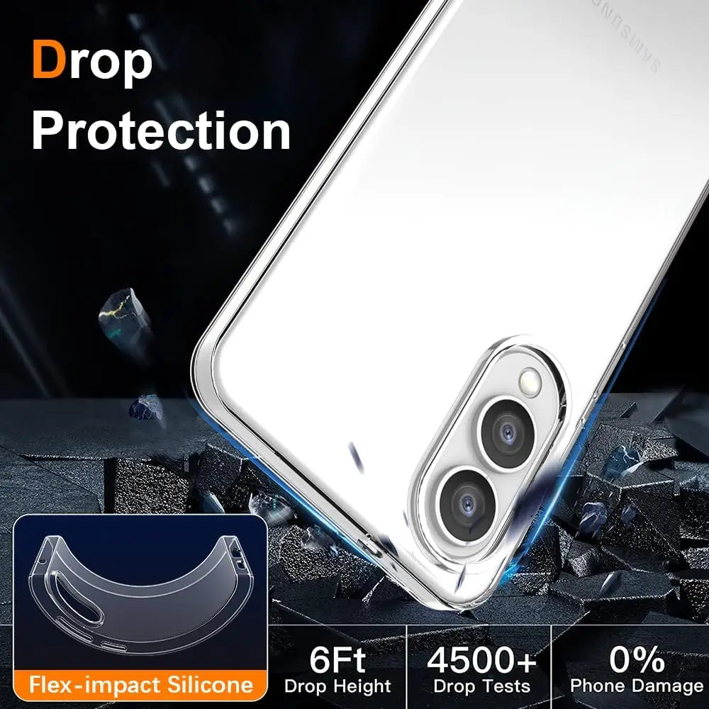 Crystal Clear Silicone Soft Case For Samsung Galaxy S25 S24 S23 S21 FE S22 Ultra Plus Transparent Ultra Thin Cover For S25 Edge