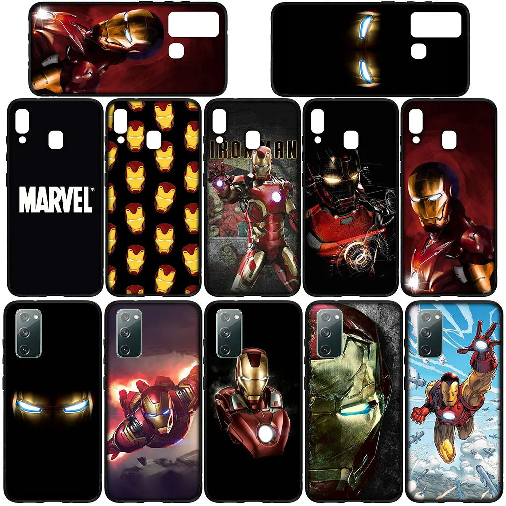 for Motorola Moto Edge 70 60 Fusion 40 NEO 20 Pro G Stylus G56 G96 G71 G73 G42 G51 G52 Case Marvel Super hero Iron Man Ironman