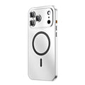 Original Aluminum Metal Frame For Magsafe Case For iPhone Air 16 17 Pro Max Magnetic Charge Shockproof PC Case for iPhone 17 16