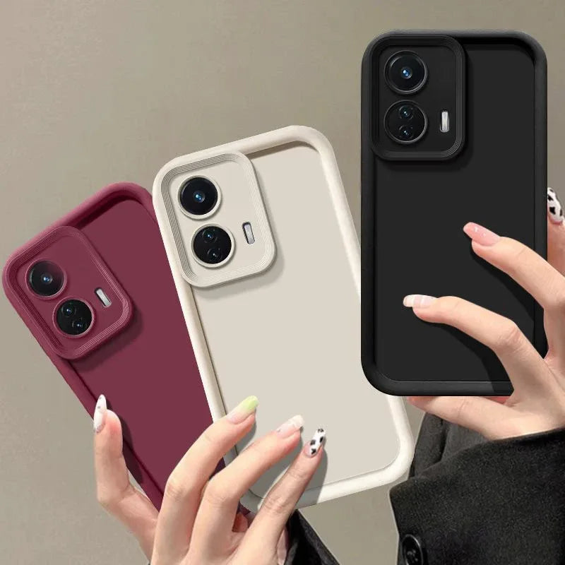 For Motorola Moto G34 5G Case XT2363-2 For Mote G 34 Phone Cases Full Package Matte Anti Drop Soft Protective Back Cover Carcase