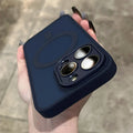 Matte for Magsafe Magnetic Phone Case for iPhone 16 13 15 11 17 Pro Max 12 14 Plus Wireless Charge Camera Protector Bumper Cover