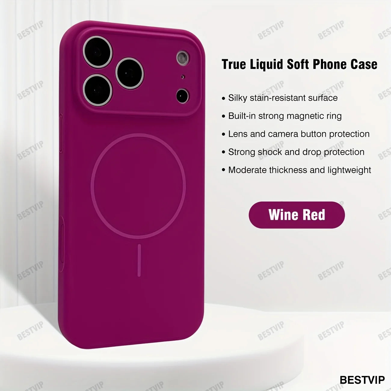 2L KKX Suitable for iPhone 17 Pro Max liquid soft rubber phone case, with smooth touch, compatible with iPhone 13/14/15/16/17