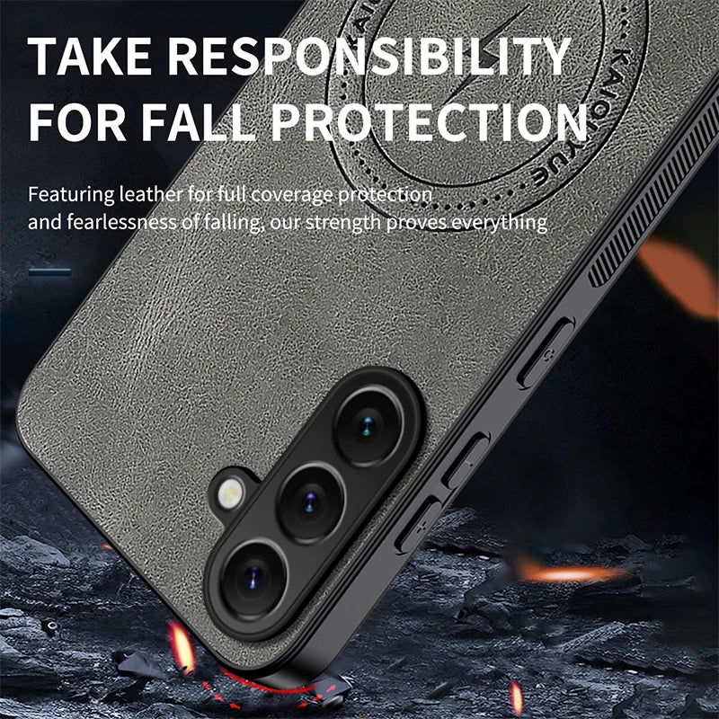 New Style Leather Phone Case For Samsung Galaxy S26 S25 S24 S23 S22 S21 Ultra Plus S25Edge S25FE S24FE S23FE S21FE Cover Cases