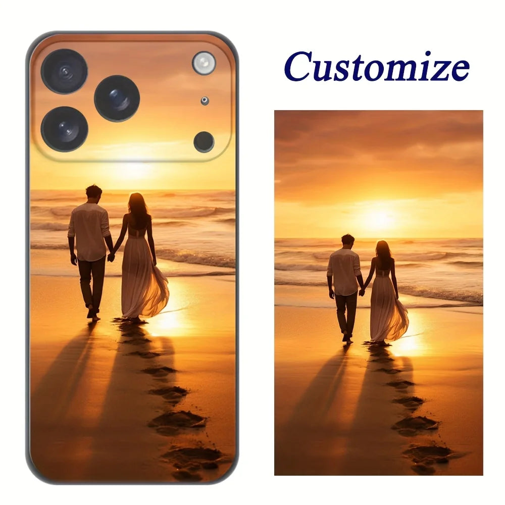Personalized DIY Photo Phone Case For iPhone 17 16 15 14 13 12 11 Pro Xs Max X XR 16e 7 8 Plus TPU Cover
