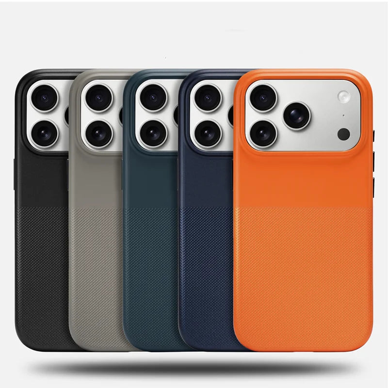 Magnetic Frosted Solid Color Protective Case For iPhone 17 17Pro Max Air Active Touch Camera Button Wireless Charge Matte Cover