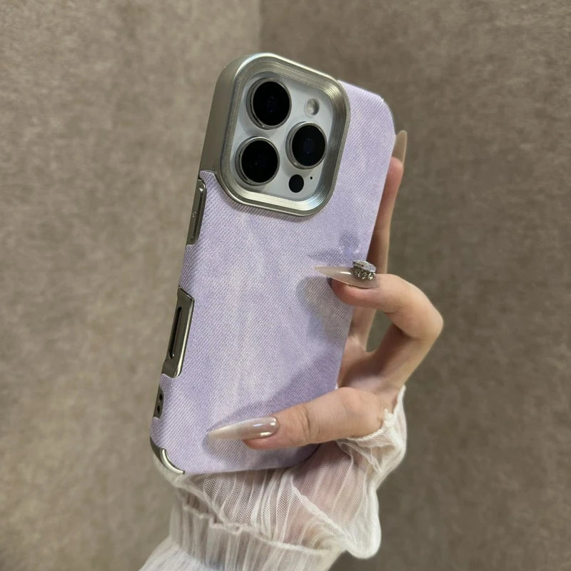 Luxury Cortex Cowboy Pattern Phone Case For iPhone 11 12 13 14 15 16 17 Pro Max Plus Air Bumper Cases Back Cover