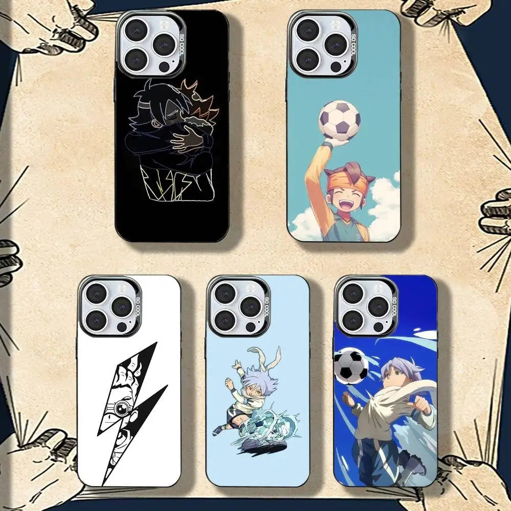 Anime I-InazumaS Elevens Phone Case For iPhone 16,15,14,13,12,11,8,7,Pro,Max,Plus,Mini,XS,SE Shockproof Matte Cover