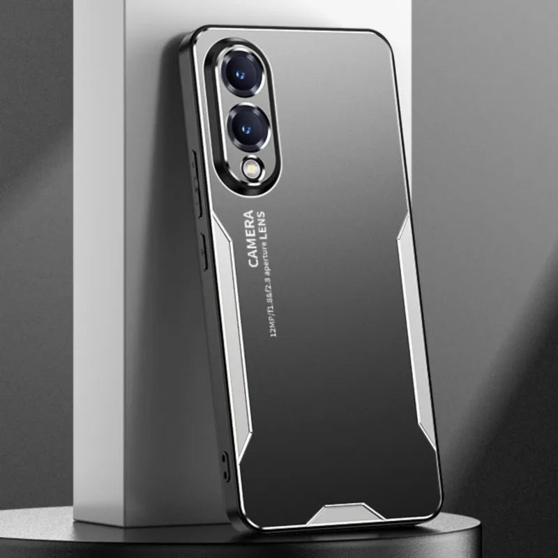 For Samsung Galaxy S25 Edge Case Metal Aluminum Protecting Lens Frost Prevent Fingerprints Metal+TPU Cover For Samsung S25 Edge