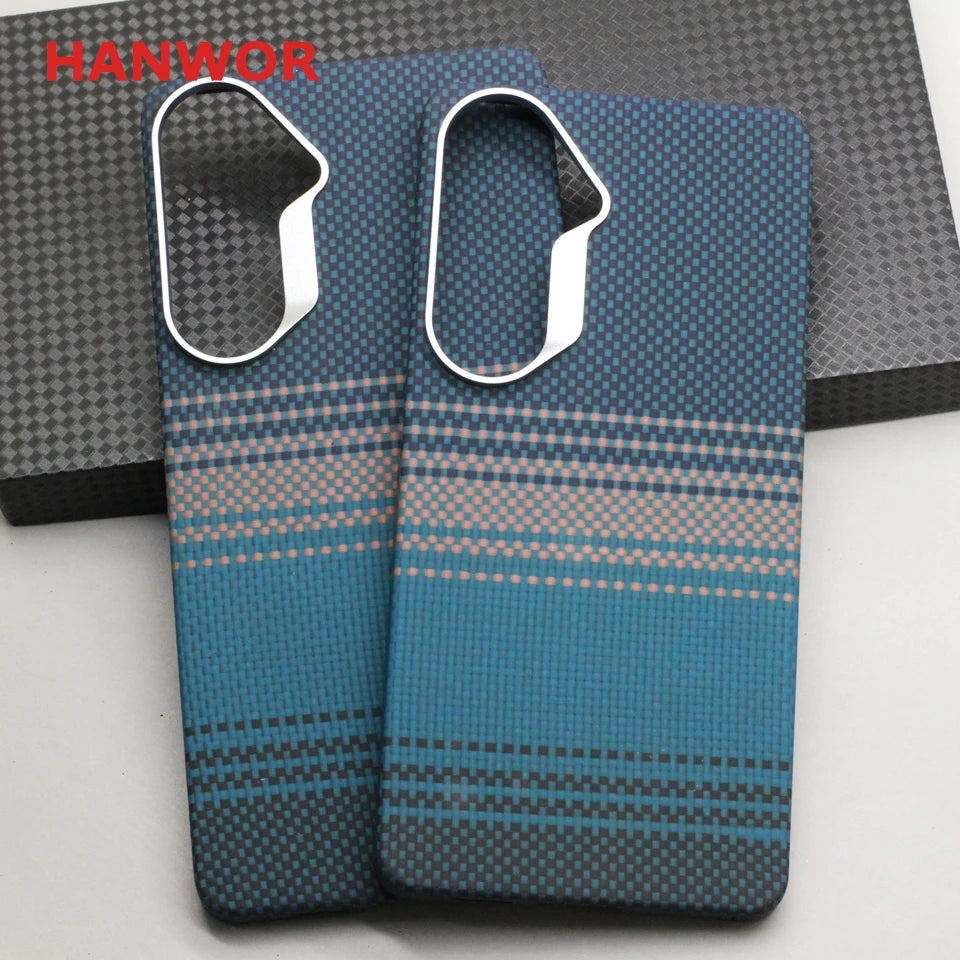 HANWOR Carbon Fiber Magnetic Case for Samsung Galaxy S26 Ultra Plus Magsafe Cover Aramid Fiber Galaxy S26 Series Magnetic Cases