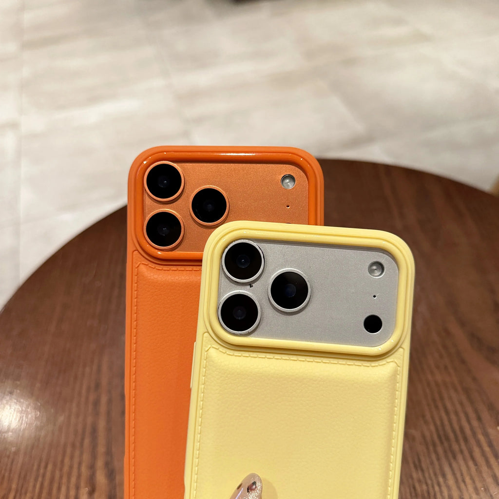 Luxury Matte Leather Texture Shockproof Case For iPhone 17 Air 16 15 14 13 12 11 Pro Max XR XS 8 7 Plus Candy Color Cover Funda