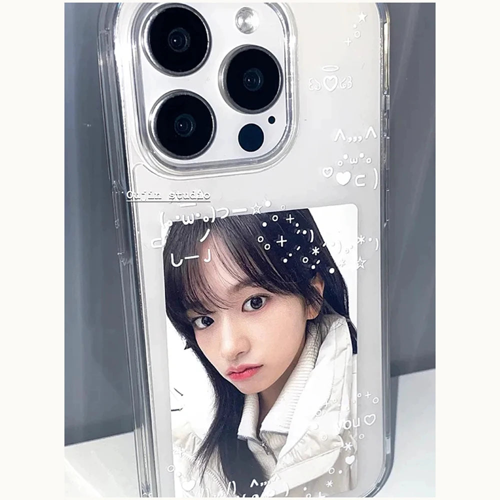 Ins Korean Line Pattern Y2K Phone Case For iPhone 17 16e 16 15 14 13 12 11 Mini Air Pro Max X XR XSMax 7 8 Plus Soft Back Cover