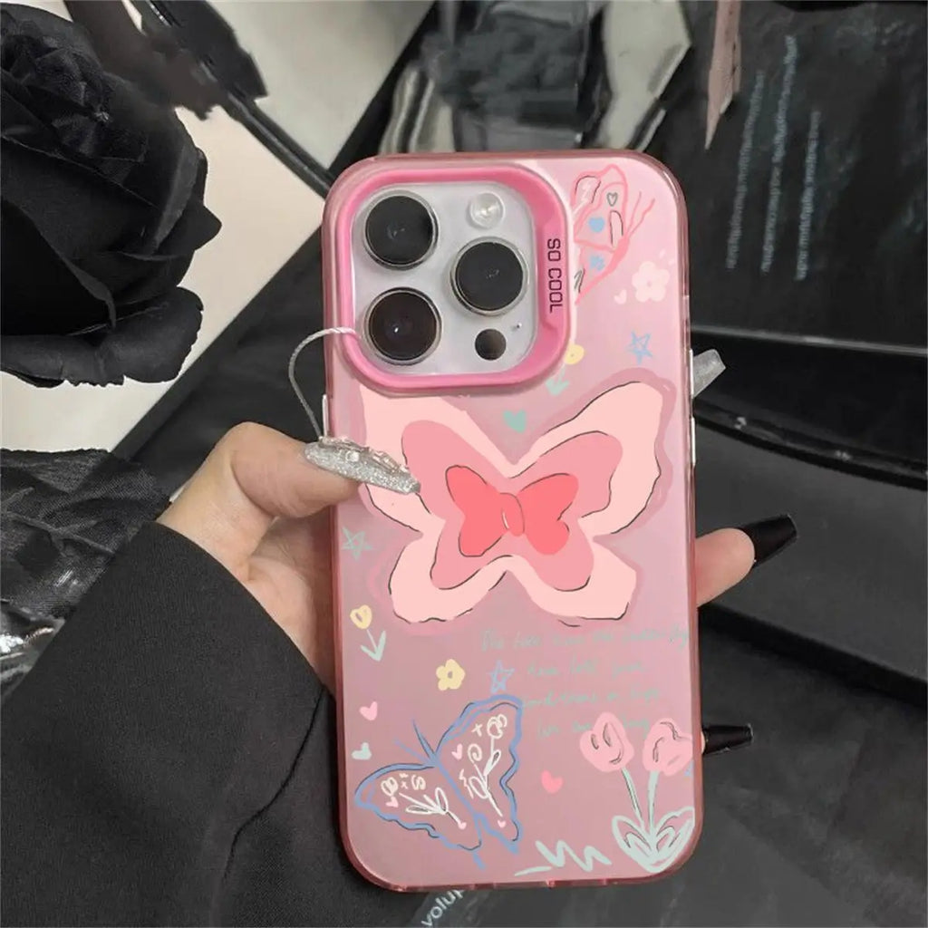 Butterfly Case For Honor 400 Lite 90 200 PRO magic 7Lite 6 Pro X9D X7D X7B X7A X8A X6C X5C X9C SMART 200i 400i Cute Cover