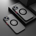 Magnetic for Magsafe Wireless Charge Phone Case For iPhone 15 14 13 12 11 Pro Max Mini 14 Plus Bumper Shockproof Armor Cover