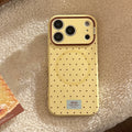 Korean Polka Dots Cartoon Bear Fold Stars Magnetic Bracket Phone Case For iPhone 17 16 15 14 13 12 Pro Max Shockproof Soft Cover