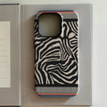 Luxury Clmj BUGR Abstract retro art Phone Case for iPhone 17 16e 16 15 14 13 12 11 XR XSMAX Air Pro Max Plus Double-layer Cover