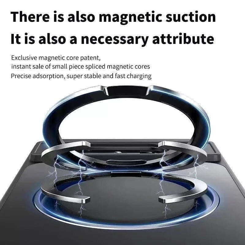 Magnetic Case For Magsafe Google Pixel 10 11 9 8 7 6 Pro XL 10A 9A 8A 7A 6A Macsafe Ring 360° Rotating Invisible Kickstand Cover