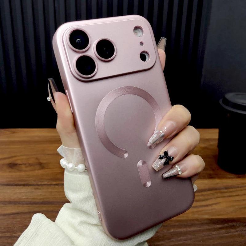 Soft TPU Case For iPhone 17 16 15 14 13 12 11 Pro Max 15Pro 14Pro 13Pro iPhone15 iPhone14 Pro for Magsafe Mag Safe Charge Covers