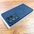 Luxury Matte Translucent Case For Samsung Galaxy S26 S25 S24 23 Ultra Plus A17 A57 A56 A26 A37 A36 A16 For Magsafe Charger Cover