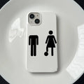 Ins Korean Personalized Creative Pattern Phone Case For iPhone 17 AIR 16 15 14 13 12 11 Pro MAX X XR XS 7 8 Plus Y2K Soft Cover