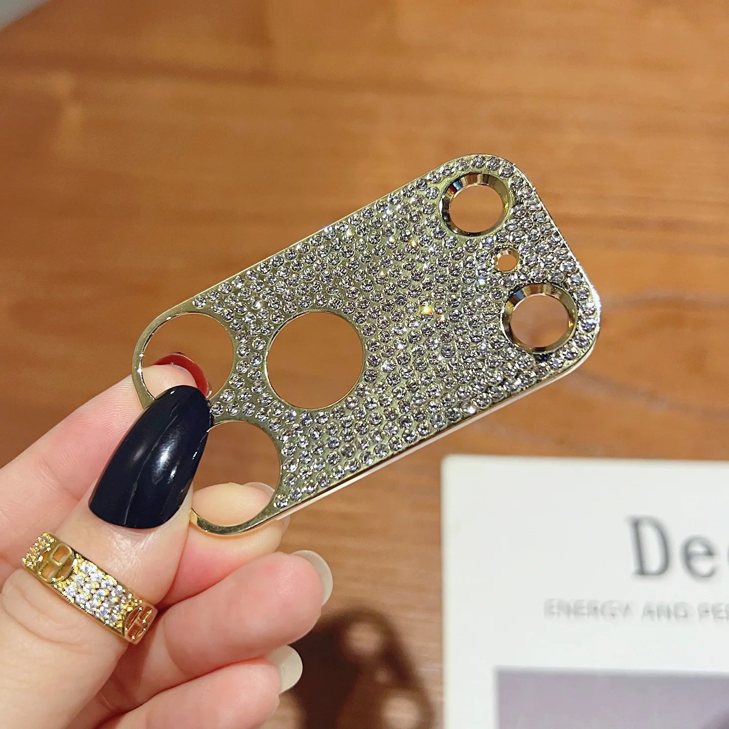 1Pcs Bling Diamond Camera Lens Protector Case For IPhone 17 Pro 16 17 14 13 promaxAir Rhinestone Glitter Metal Screen Protectors