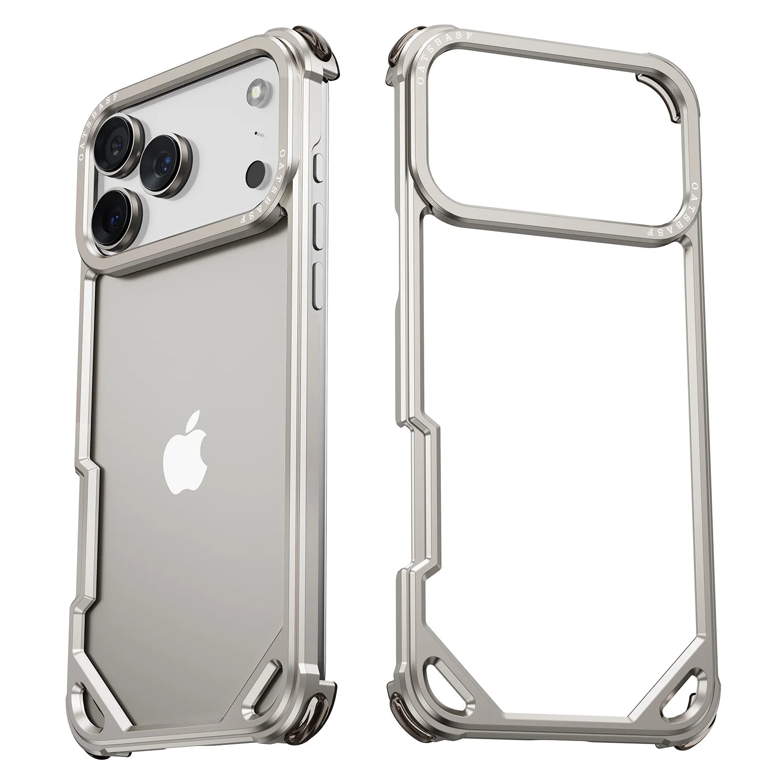 Eary Minimalist Frame Case for iPhone 17/17 Pro Max/17 Pro/Air for Magsafe Thicken Shockproof Drop Protection 17 Pro Cover Shell