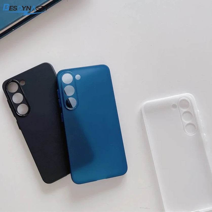 Ultra Slim Soft Case For Samsung Galaxy S26 ULTRA S25 FE S24FE S24 S23FE S23 S22 Ultra S21 Plus Luxury Matte Translucent Cover