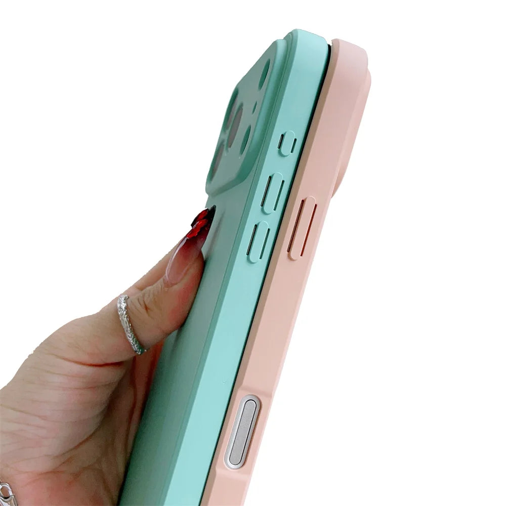 Original Liquid Silicone Soft Case For  IPhone 17 Pro Max Air 16 Pro Max 16Plus For MagSafe Protect Shockproof Candy Color Cover
