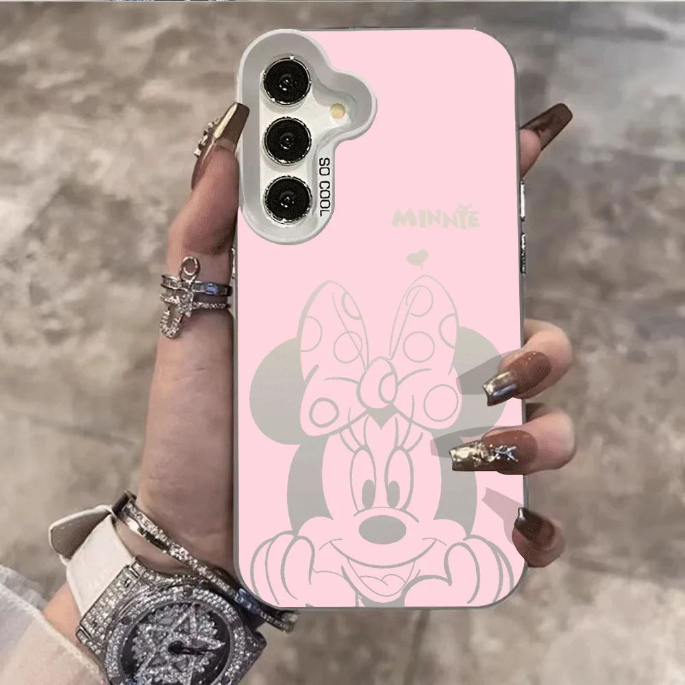 Disney Minnie Phone Case For Samsung Galaxy S26 Ultra S26 Plus S25 S24 S23 S22 S21 Ultra A56 A55 A54 A53 A36 A35 A26 FE Cover