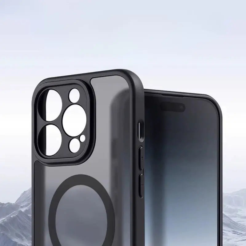 Luxury Matte Armor For Magsafe Magnetic Wireless Charging Case For iPhone 11 12 13 14 15 16 Pro Max Plus Shockproof Hard Cover