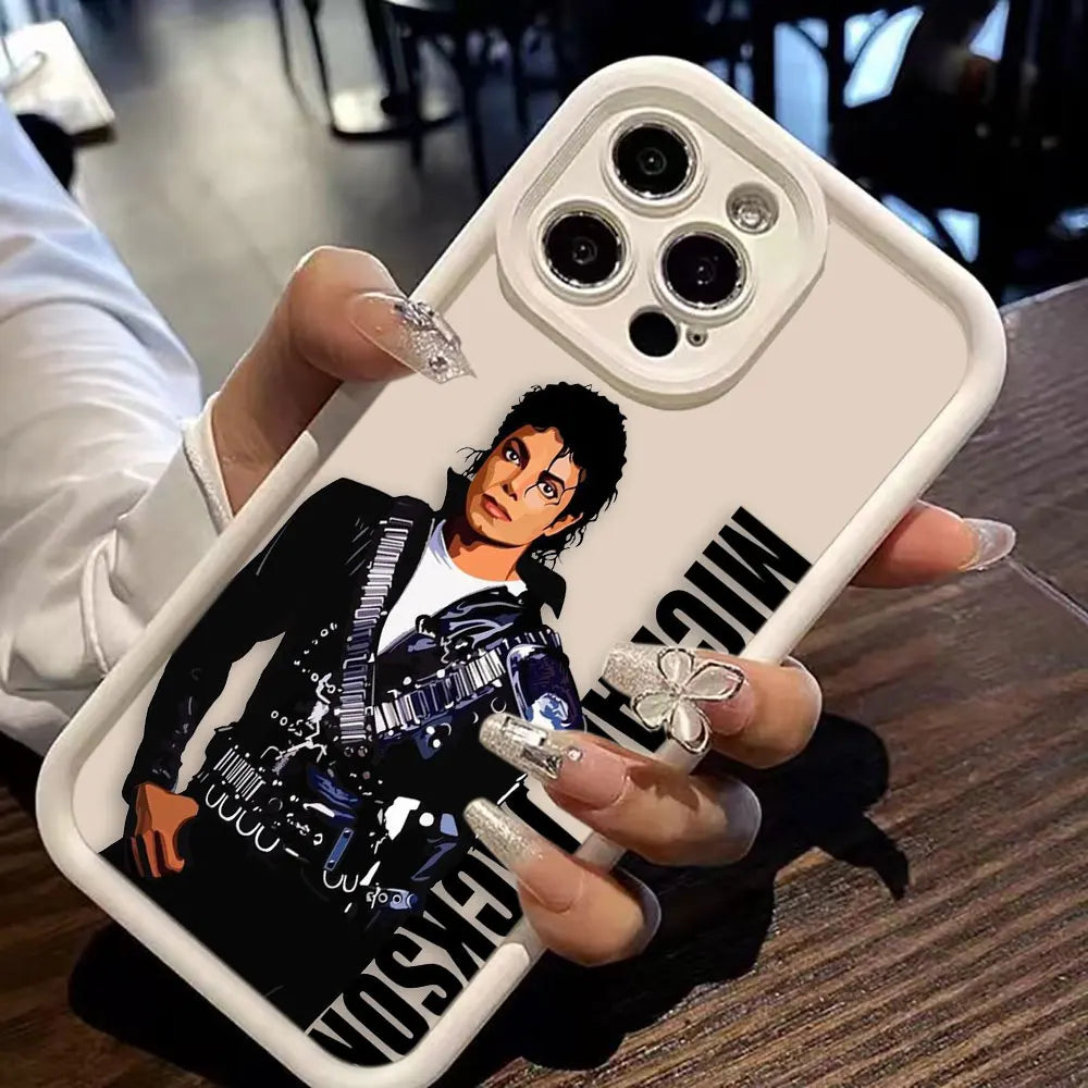 M-Michael J-Jackson Singer Phone Case For HONOR X9D X9B X9A X8C X8B X8A X8 X7A X6A X7 X9 MAGIC 5 6 7 8 Y9 DIY Shell Case Cover