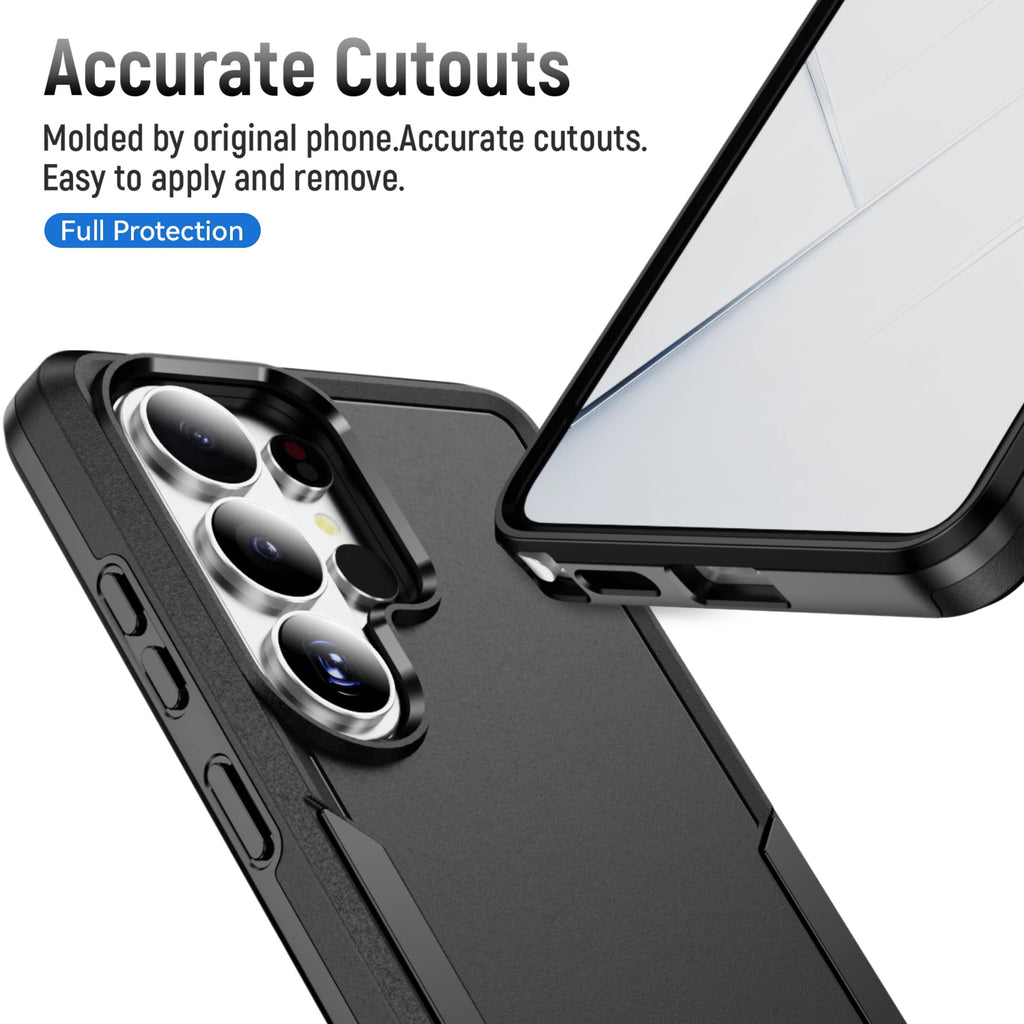 Heavy Case for Samsung Galaxy S26 Ultra A57 5G S25 Plus S24 FE S23 S22 S21 A37 A17 A56 A36 A16 A55 A15 Bumper Armor Back Cover