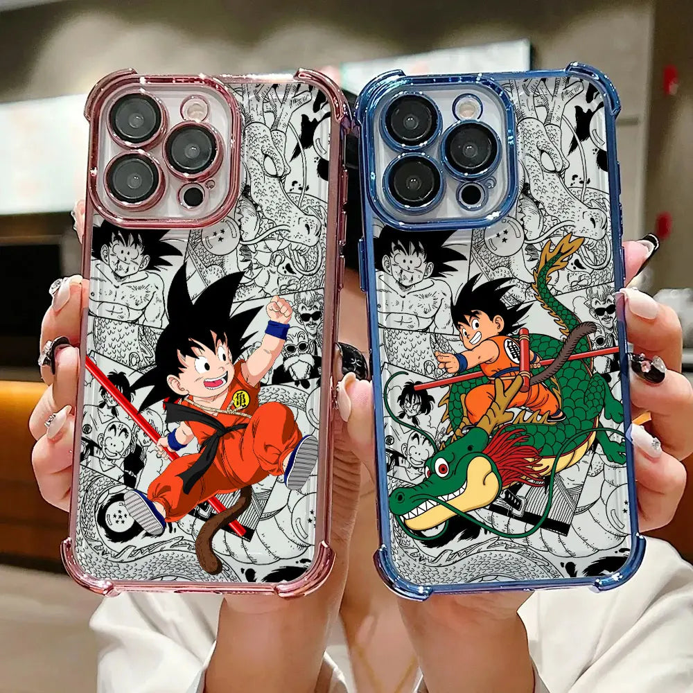 Kid Gokus D-Dragons B-Balls Cartoon Case For Xiaomi 17T Pro 15T 14T 15 14 13 Poco F5 F7 F8 Ultra M7 M8 X5 X6 X7 X8 Pro Max Cover