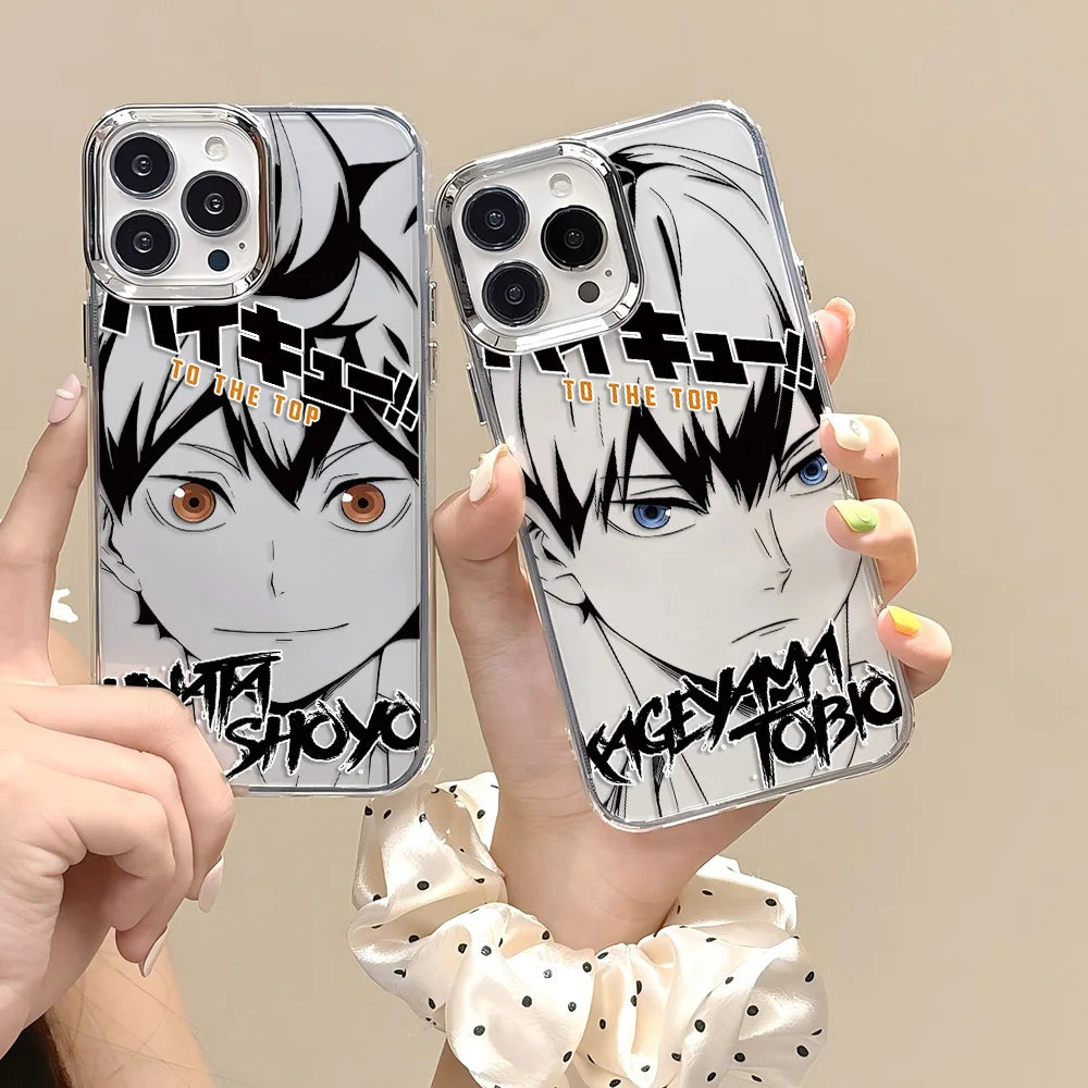 Hot New Haikyuu!! Anime Phone Case for Samsung Galaxy S25 S24 S23 S22 S21 S20 Note20 FE Ultra Edge Plus 4G 5G Soft Cover