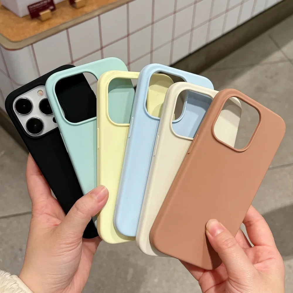 Liquid Original Magnetic For Magsafe Wireless Case for iPhone 17 Air 16 15 14 Plus 13 12 Pro Max Charging Candy Silicone Cover